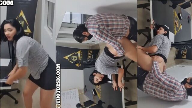 Young Hot Office Girl fucking hard Boss video leaked