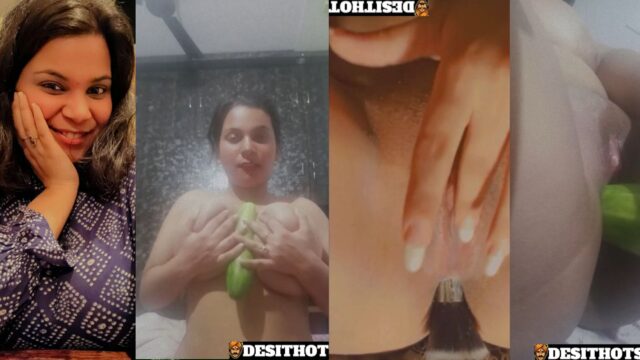 Indian Hot Tanker Wife Nude Showing Big Boobs Fingering Pussy and cucumber mms video