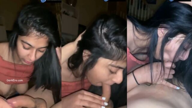 Cute Girl Sucking Boyfriend Dick Video Leaked